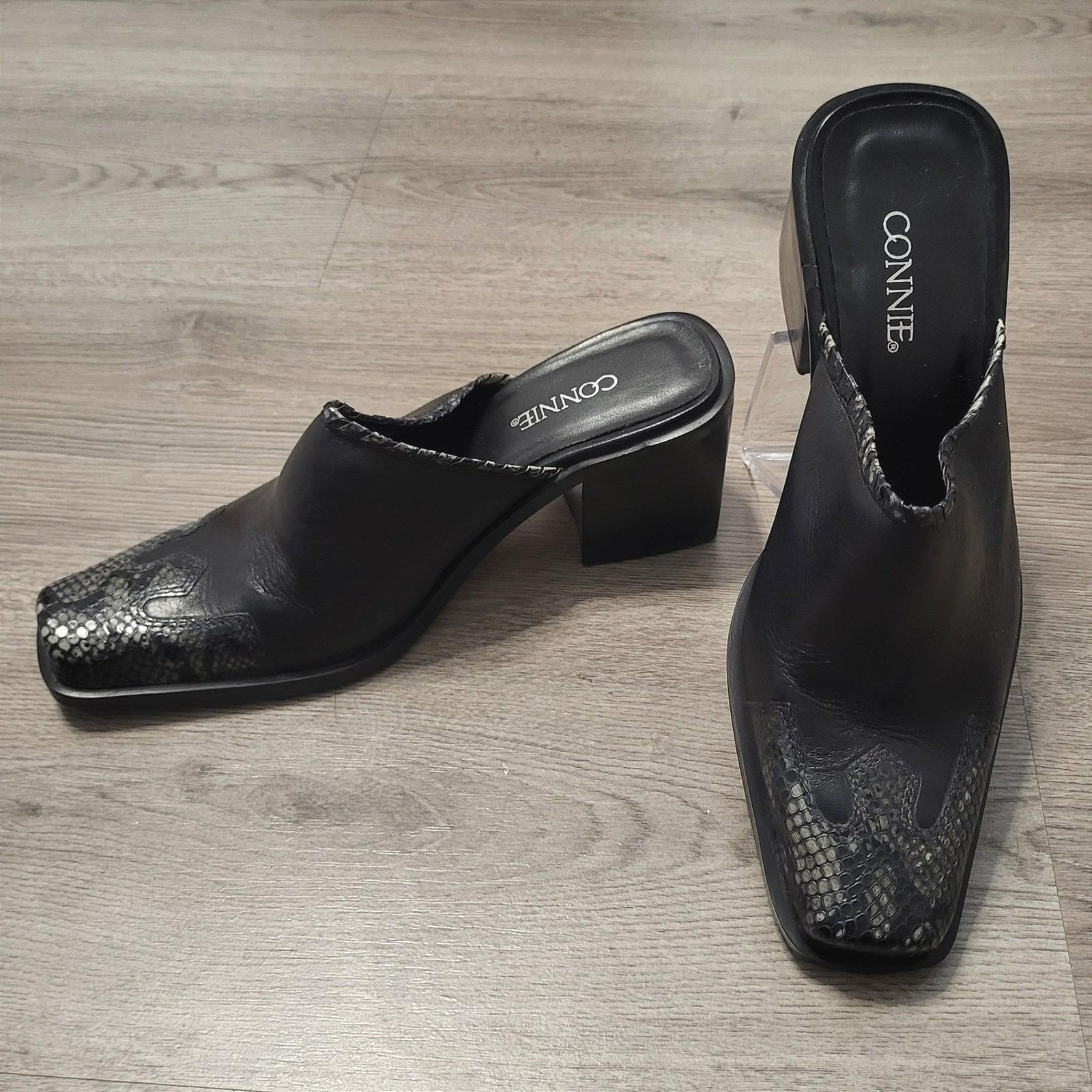 Square Toe Mules - Etsy