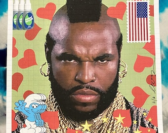 MR. T’s Valentines Day Special, Vanity Fine Art Blotter Print, Limited Edition of 6 by Magic Art Club