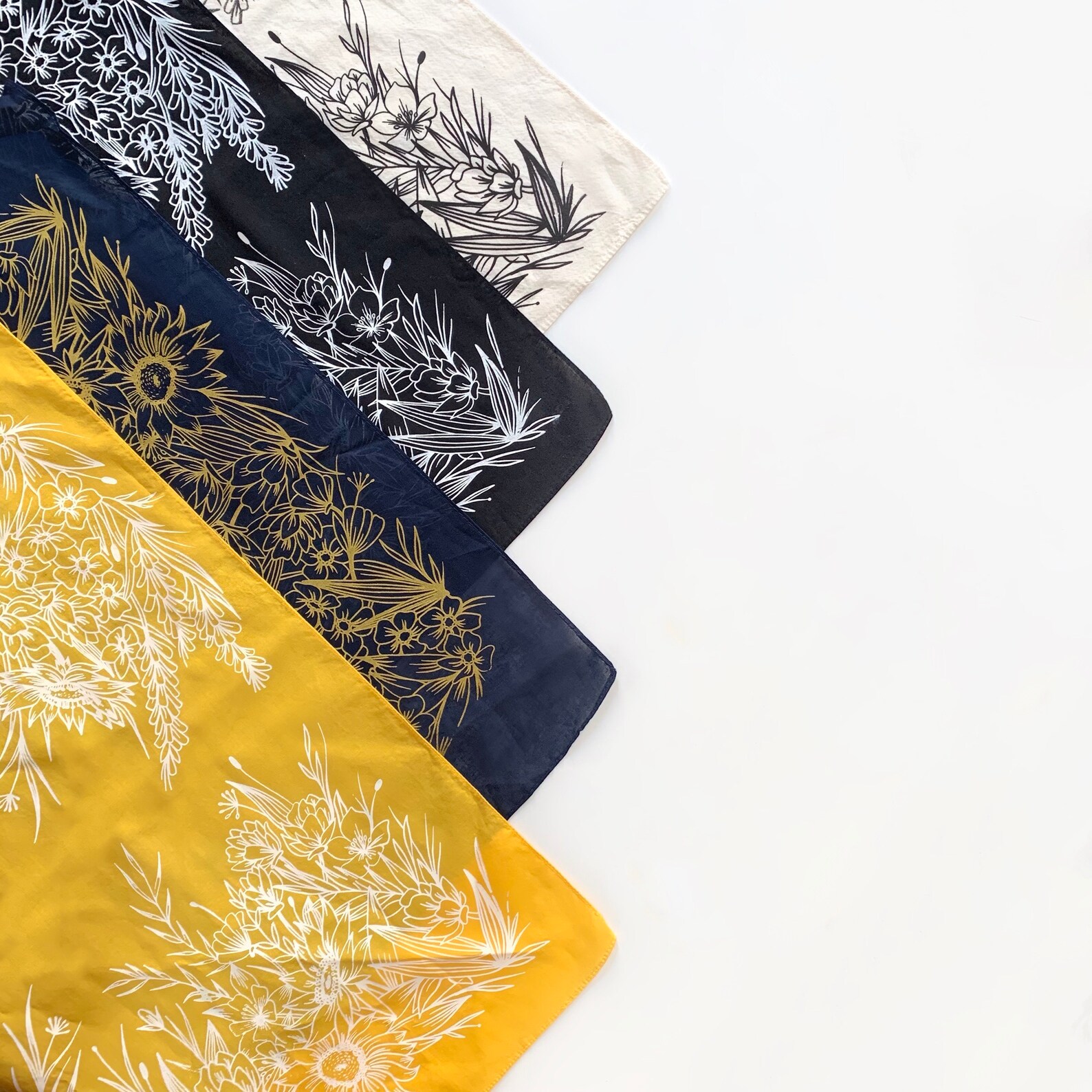 Wildflower Bandana Etsy