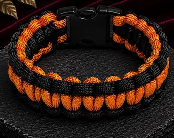 Blackhawk Sentinel | Paracord Bracelets Handmade | Custom Colors | Military & Tactical Style | Durable Gear