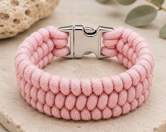 Rose Valor Edition - Trilobite Weave | Paracord Bracelets Handmade | Custom Colors | Military & Tactical Style | Durable Gear