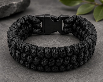 Phantom Edition - Trilobite Weave | Paracord Bracelets Handmade | Custom Colors | Military & Tactical Style | Durable Gear