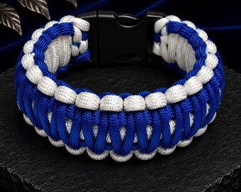 Air Command - King Cobra Double Weave | Paracord Bracelets Handmade | Custom Colors | Military & Tactical Style | Durable Gear
