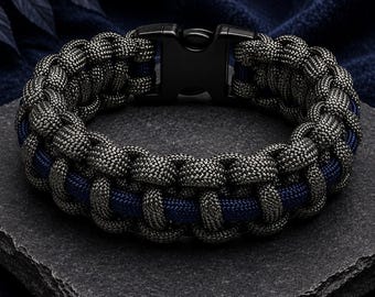 Overwatch Patriot - Interwoven Weave | Paracord Bracelets Handmade | Custom Colors | Military & Tactical Style | Durable Gear
