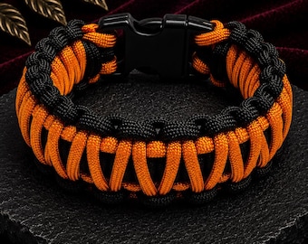 Army Valor - King Cobra Double Weave | Paracord Bracelets Handmade | Custom Colors | Military & Tactical Style | Durable Gear