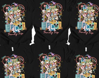 Camiseta familiar de Epcot, camiseta de Disney Epcot, camiseta familiar de Disney, camiseta personalizada de Disney Epcot