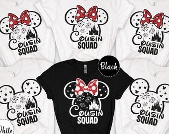Disney Cousin Trip, Disney Family Shirt, Disney Vacation tee, Disney 2026 shirt, Disney matching, Disney group shirts, Cousin Disney shirts