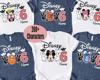 Disney 2026 Family Vacation shirts, Disney Characters Shirt, Disney world shirts, Disneyland shirt, Disney Trip shirt,Disney family shirt