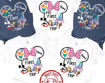 Disney Family custom shirts, My first Disney Trip 2026 shirt, Disney Trip shirts, Family Disney shirt, Disneyworld shirts
