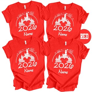 Family Disney Shirts, Matching Custom Vacation Tees 2026, Disneyworld tees image 3