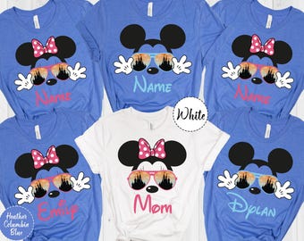 Custom Disney Trip shirt, Disney family Vacation shirt, Disney Trip shirts, Disney shirt, Disney family shirt, disney squad shirt