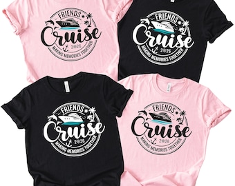 Friends Cruise Trip 2026 Making Memories Shirt, Travel Group Tshirt