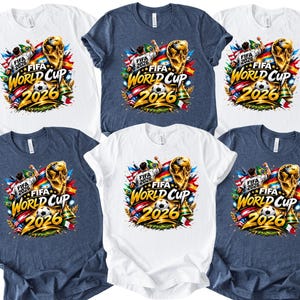 FIFA World Cup 2026 Soccer Fan Shirt, International Football Tournament Tee