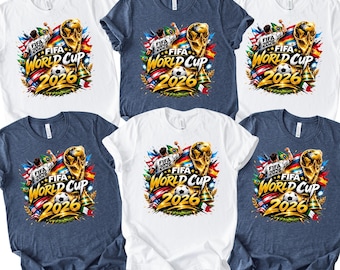 FIFA World Cup 2026 Soccer Fan Shirt, International Football Tournament Tee