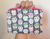 Sugar Skulls Zipper Bag