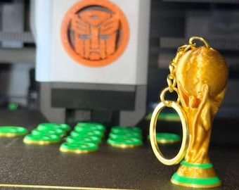 World Cup - 3d Printed Keychain.
