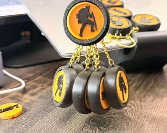 3d Printed LEGENDARIO AHU! Keychain.