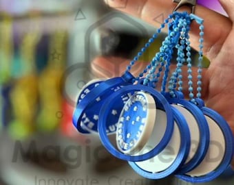 Escudo Cruzeiro Futebol Clube - 3d Printed Keychain.