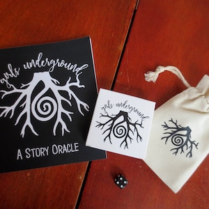 The Girls Underground Story Oracle - Cartas de adivinación - Baraja y guía