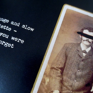 Gentlemen, Madmen, Things That Are Not Men - Signiertes Kunstbuch - Polaroids - Antike Fotos - Dark Rhymes