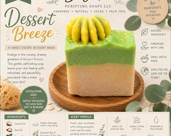 Dessert Breeze Natural Soap Bar
