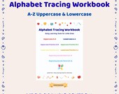 Alphabet Tracing Workbook | Preschool Handwriting Practice (Printable PDF)