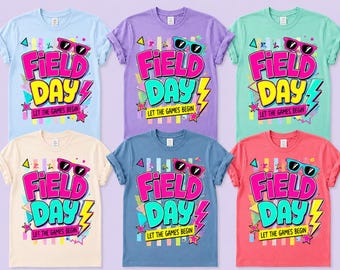 Field Day Shirt, School Field Day Team Shirts, Let The Games Begin Shirt, Class Of 2026 Summer Break Shirt, Matching Teacher Event 17