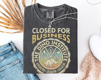 Dinosaur Animal Kingdom Inspired T-Shirt, The Dino Institute Tee, We're Not Gonna Make It Shirt, Not Our Dino Matching Family Shirts