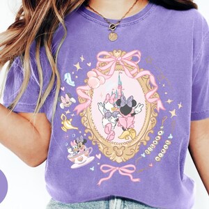 Comfort Colors Disneyland Girls Just Wanna Have Fun Shirt, Disneyland Minnie Daisy Summer Shirt, Disneyland Besties Tee zdjęcie 4