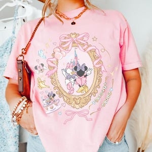 Comfort Colors Disneyland Girls Just Wanna Have Fun Shirt, Disneyland Minnie Daisy Summer Shirt, Disneyland Besties Tee zdjęcie 1