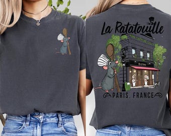 Comfort Colors Disneyland Ratatouille Anyone Can Cook Shirt,Disneyland Remy Shirt, Pixar Ratatouille Shirt, Remy Gusteau's Shirt,Li Mouse