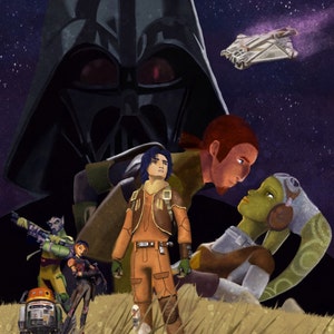 Rebels - 11x17 Illustration Print