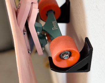 Skateboard Wall Mount Rack – Single Board Holder –
