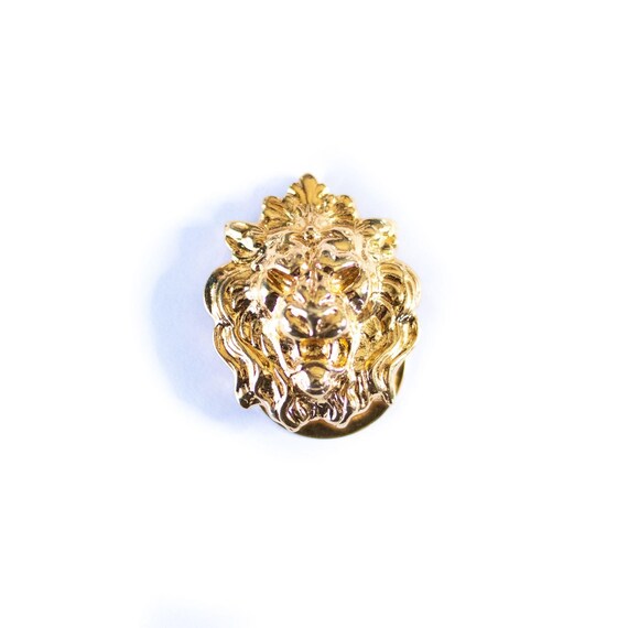 Vintage Lions Head Scarf Clip