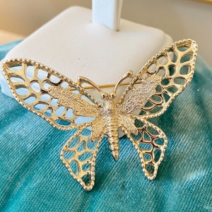 Vintage Sarah Coventry Butterfly Brooch