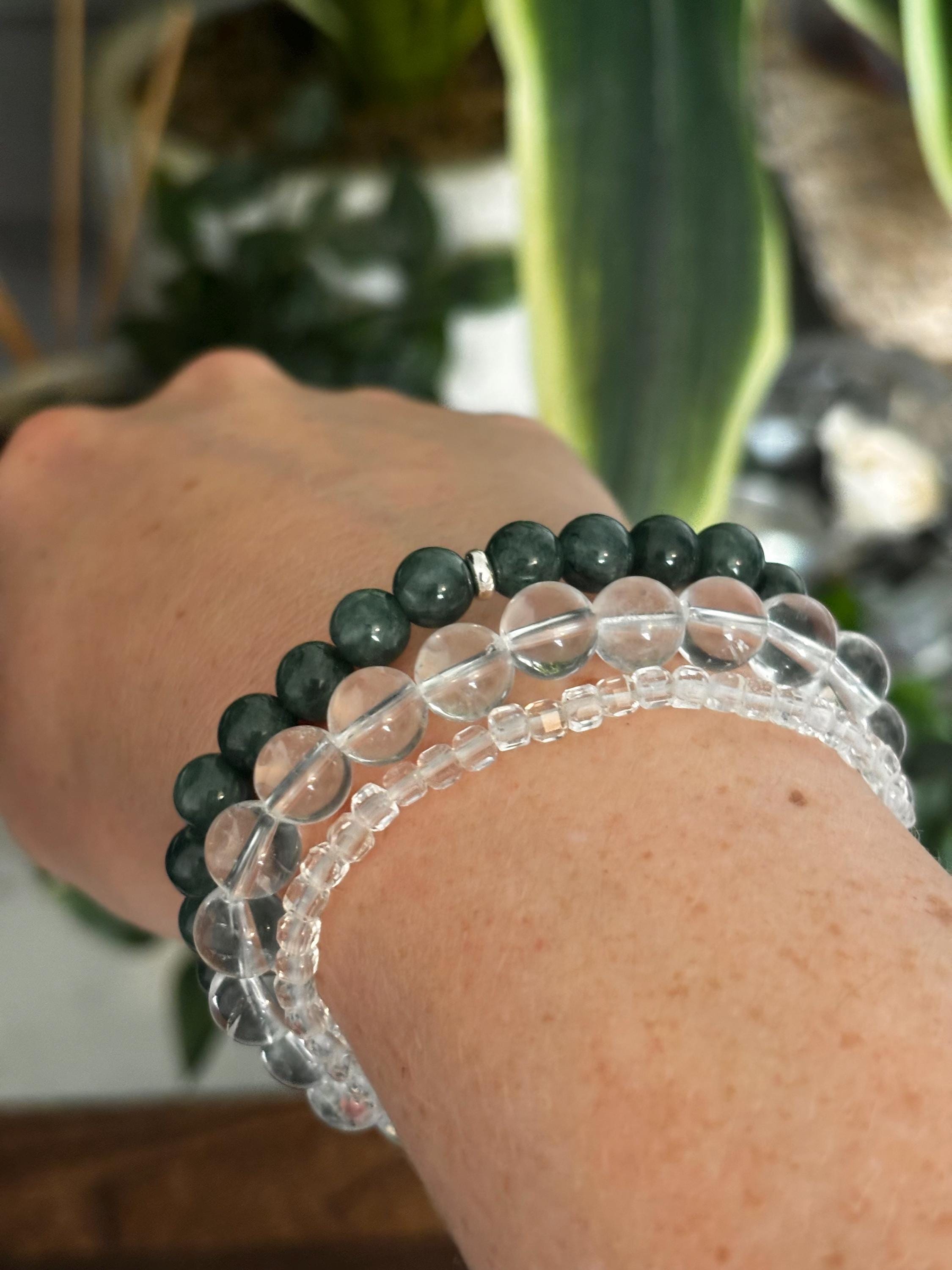 氷のような青い翡翠 - Etsy 日本