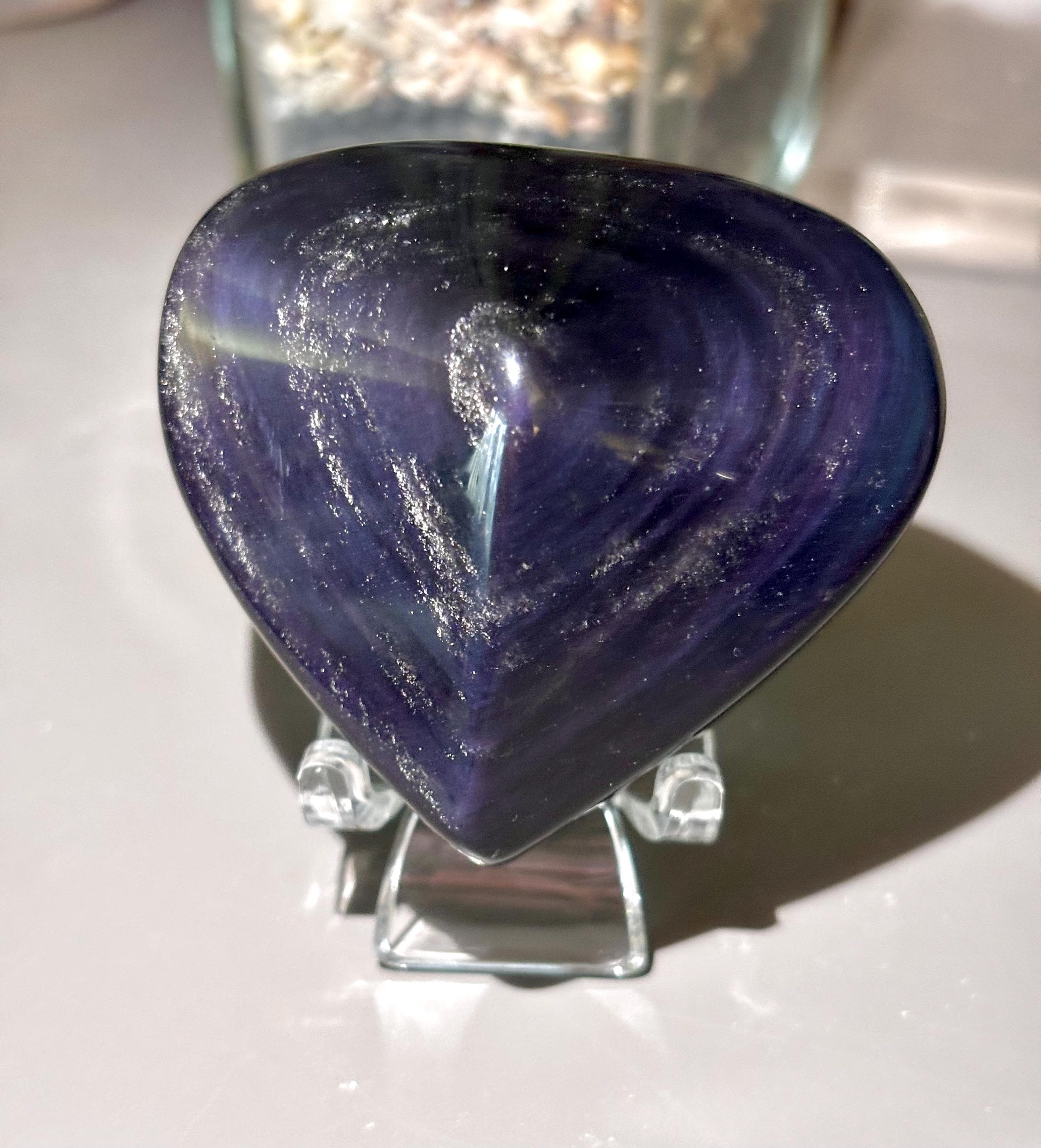 Rare fire obsidian - Etsy 日本