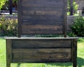 Rustic Wood Bed 78 quot Tall Boy By Foo Foo La La