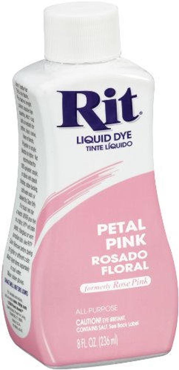 Rit All Purpose Dye, Petal Pink - 8.0 fl oz