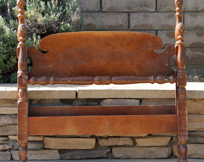 Twin Bed Headboard and Footboard Ready to Paint by Foo Foo La La Etsy