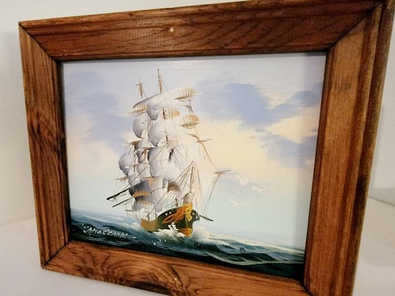 船の絵画 サイン入り 船の絵画 サイン入り 【公式通販】
