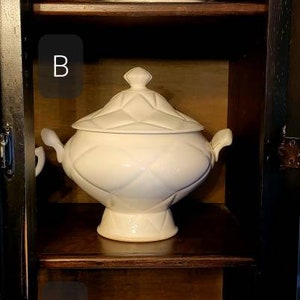 Vintage Soup Tureen Found by Foo Foo La La. Sold Individually image 2