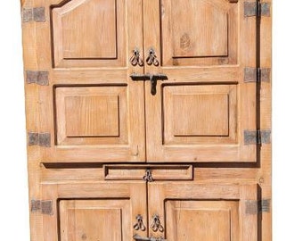 Rustic Arch Closet,  Storage, Cabinet Solid Wood Found By Foo Foo La La