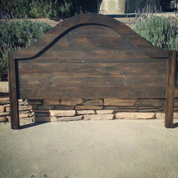 Rustic Headboard Etsy