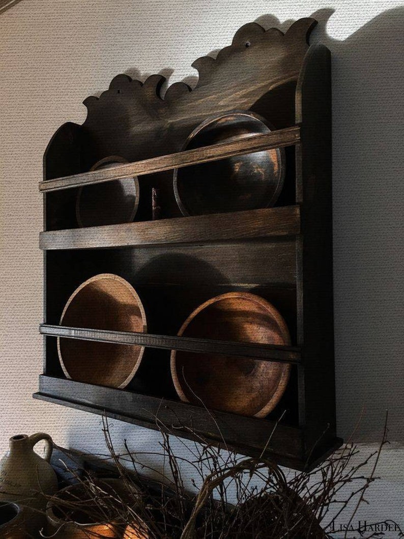 Custom Plate Rack Plate Holder Wall Mounted Plate Shelf French Etsy