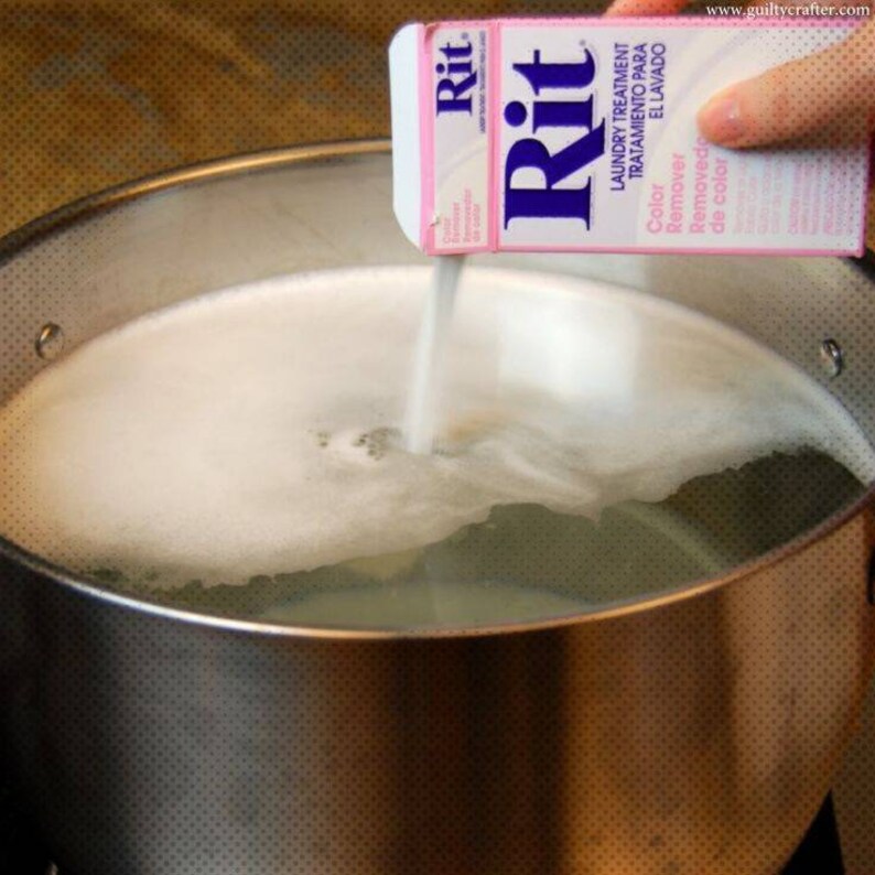Rit Dye Color Remover Etsy