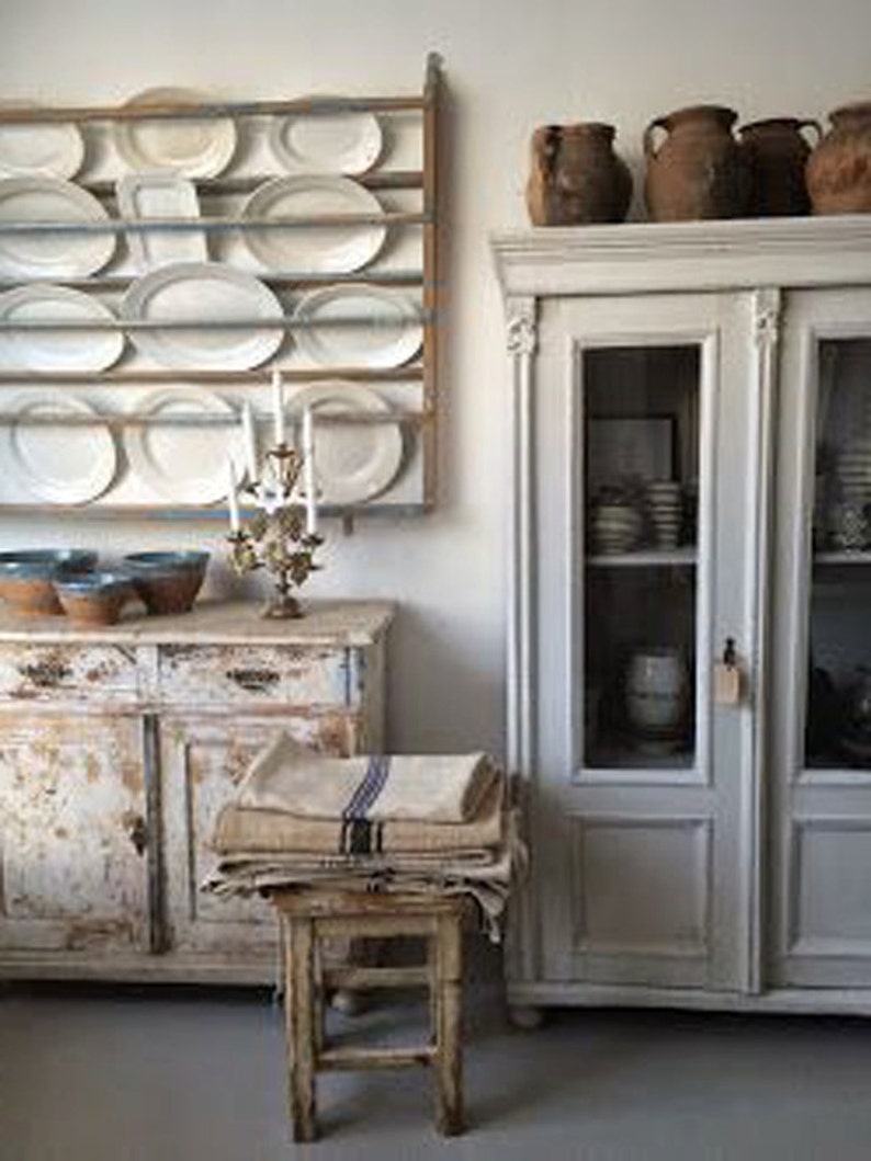 Plate Rack Plate Holder Wall Mounted Plate Shelf Etsy