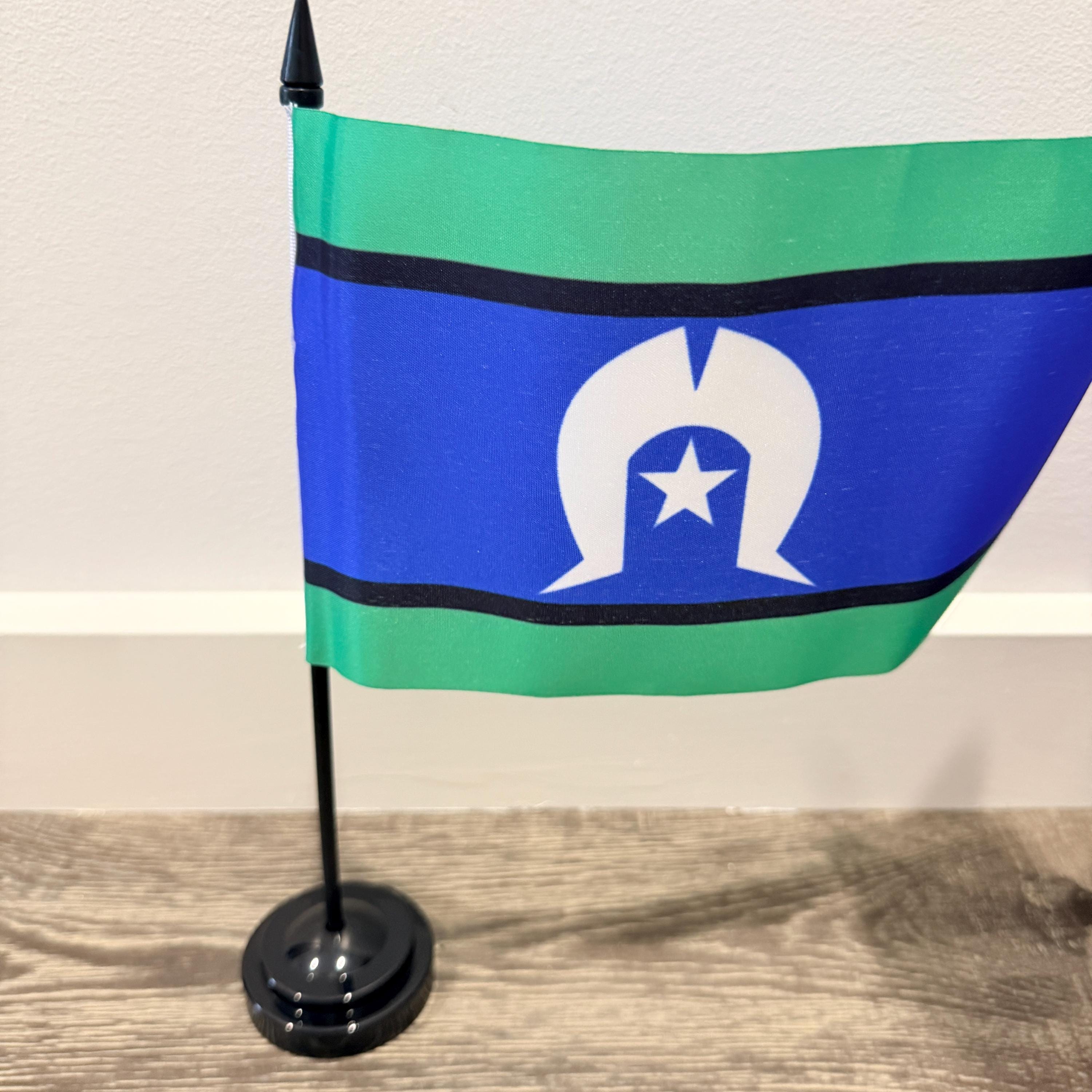 Islander Hand Sign 3 Aboriginal Torres Strait Islander Australian Hand Waver Flags Desk ...