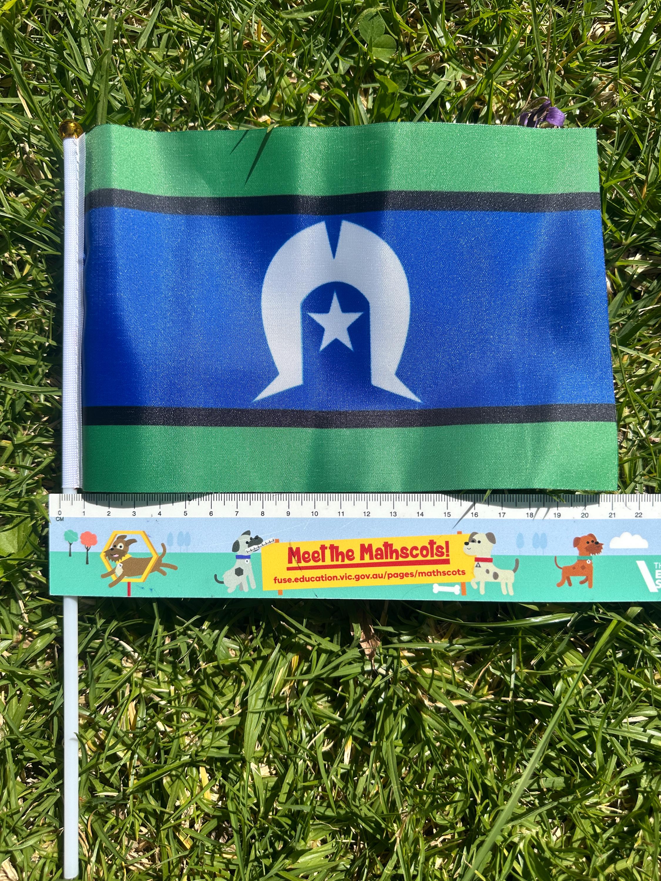 Islander Hand Sign 10 Aboriginal & Torres Strait Islander Hand Waver Flags 5 Each Small ...