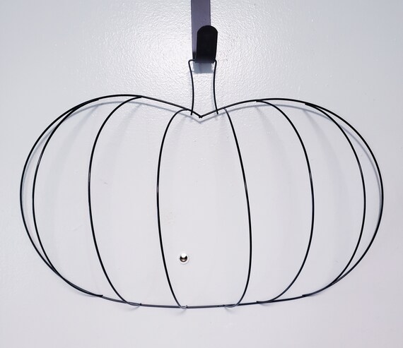 Inch Pumpkin Wreath Form, Pumpkin Wreath, Metal Pumpkin